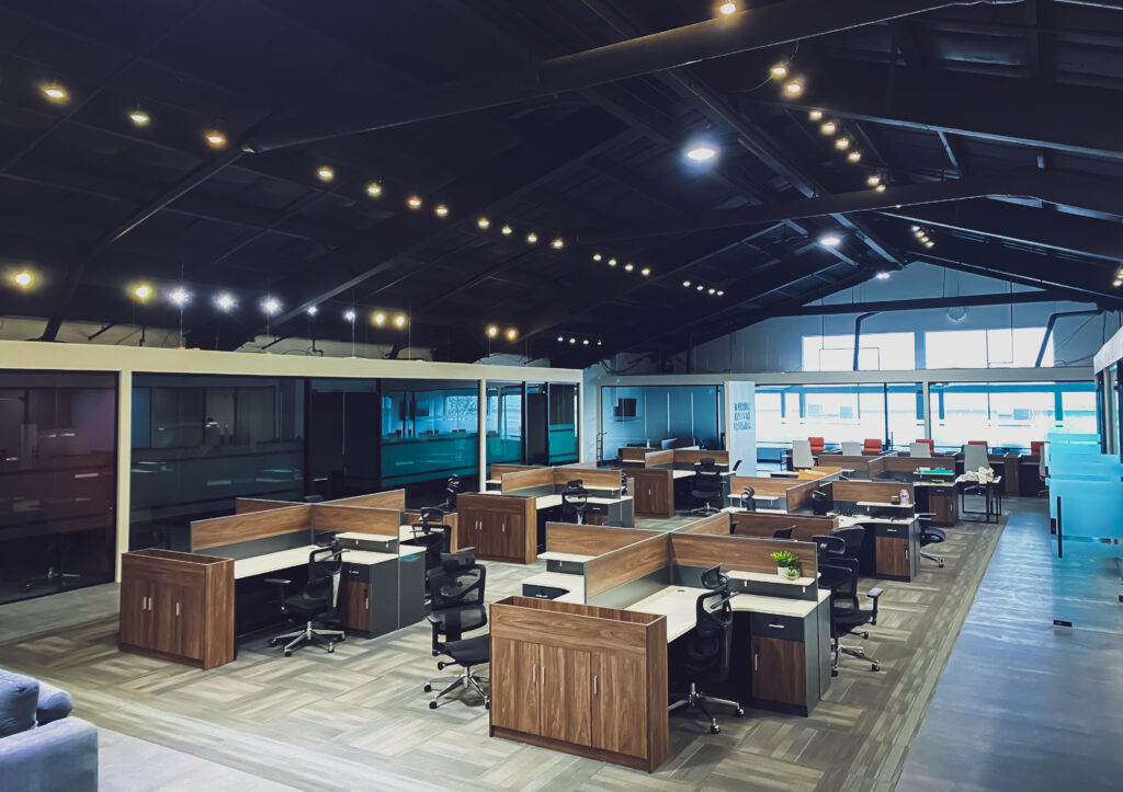 A view of the main floor area at Oakbay Think Tank